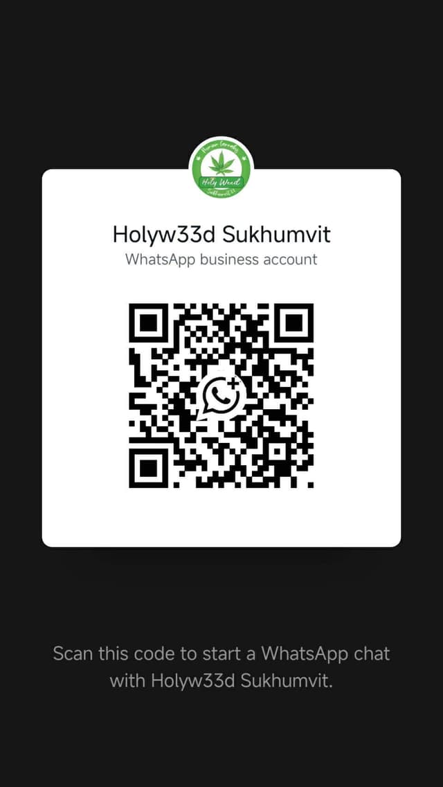 HOLYWEED Sukhumvit 22 WhatsApp QR Code